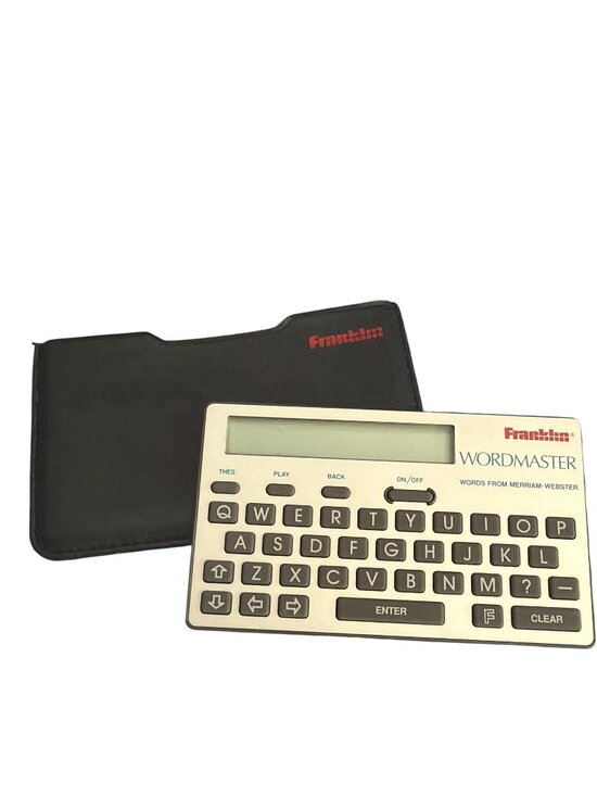 Franklin Other - Vintage Franklin Wordmaster Electronic Dictionary Model WM-1015 Protective Case